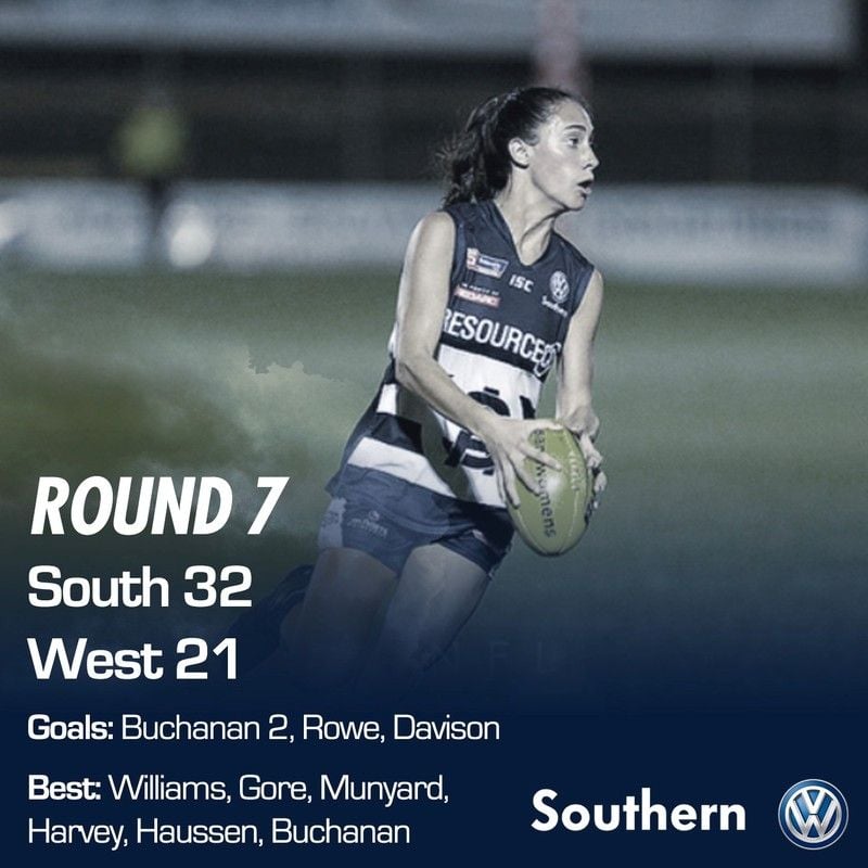 SAFCW Match Report - Round 7 - South Adelaide vs West Adelaide SAFCW Match Report - Round 7 - South Adelaide vs West Adelaide